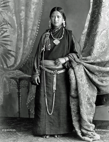 Bhutanese woman, Bhutan, South Asia