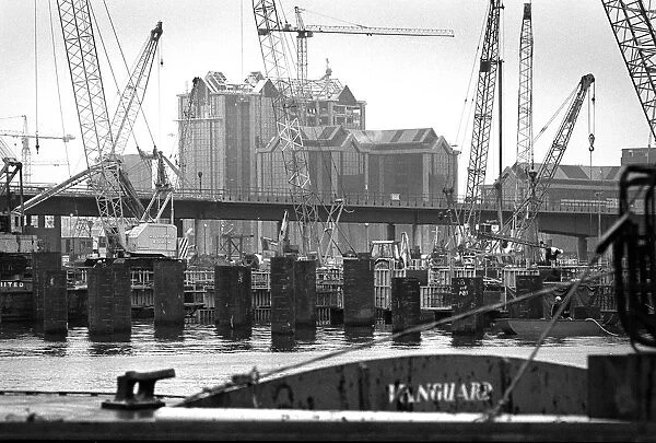 Docklands development, London, England