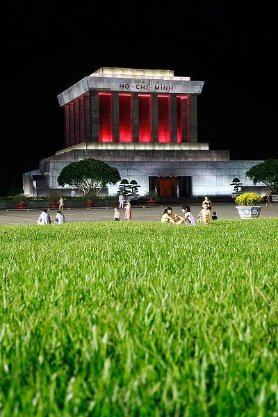 Mausoleum of Ho Chi Minh, Ba Dinh Square, Hanoi, Vietnam