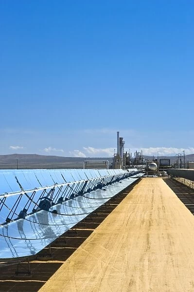 Solar power plant, California, USA