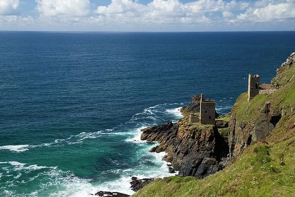 Crowns Mine, Botallack, UNESCO World Heritage Site, West Penwith, Cornwall, West Country