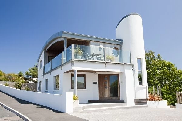 An architect designed house in Ilfracombe, North Devon, UK