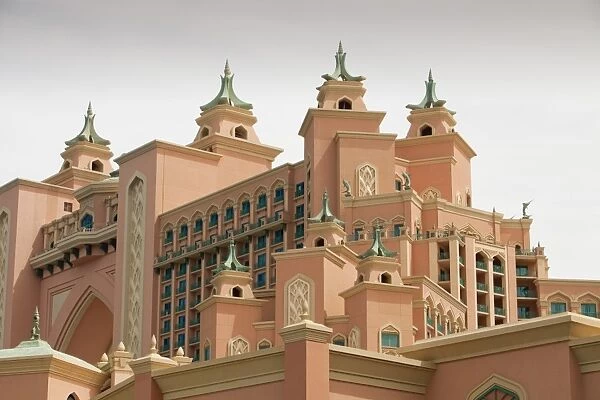 The Atlantis on the Palm a hyper luxury hotel in an area of Dubia that was reclaimed from the sea
