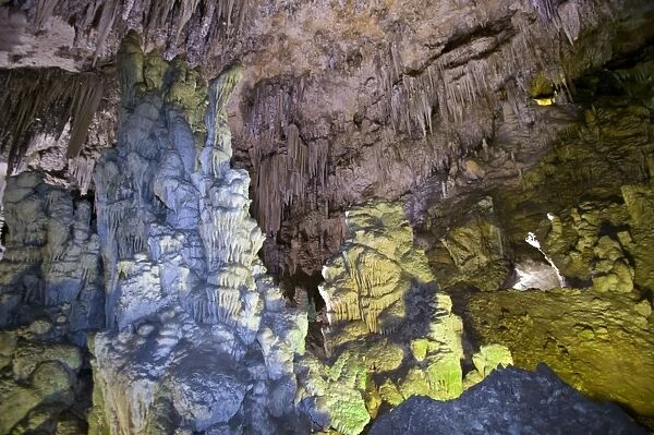 A show cave at Nerja in Southern Spain