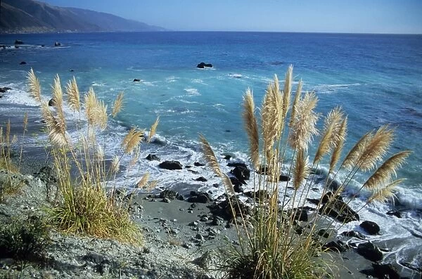 Lucia, Big sur coast, Monterey county, California, USA, Pacific ocean, National marine sanctuary