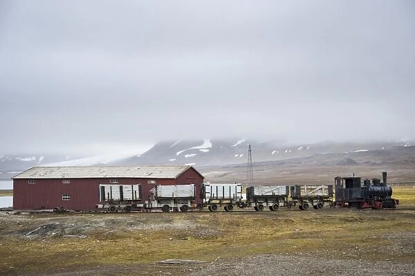 Most Northern permenant settlement. Ny-Alesund, Svalbard, Norway