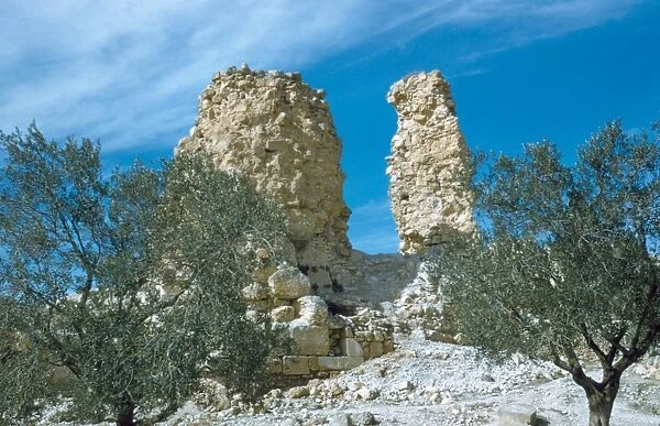 BETHANY: RUINS. Ruins of the House of Simon the Leper in Bethany, near Jerusalem