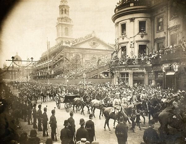 BOER WAR: CELEBRATION. Celebration following the end of the Boer War, Cape Town, South Africa