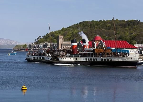 The paddleship Waverley at Oban in Argyll and Bute, Scotland