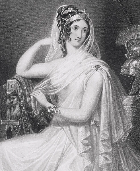 Helen of Troy, c. 1845 (engraving)