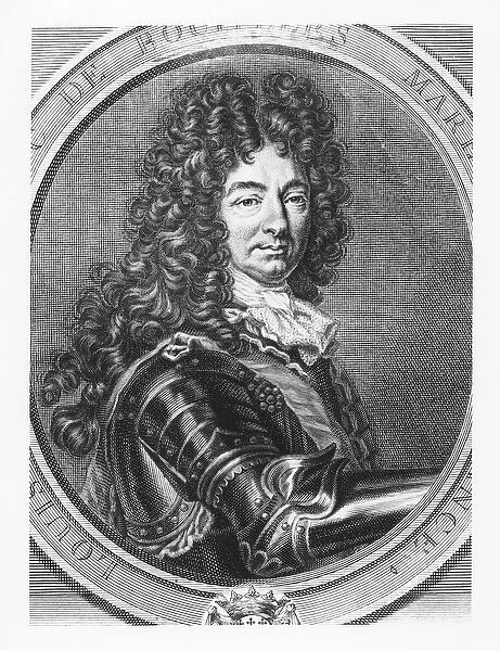 Louis Francois, Duke of Boufflers (engraving)
