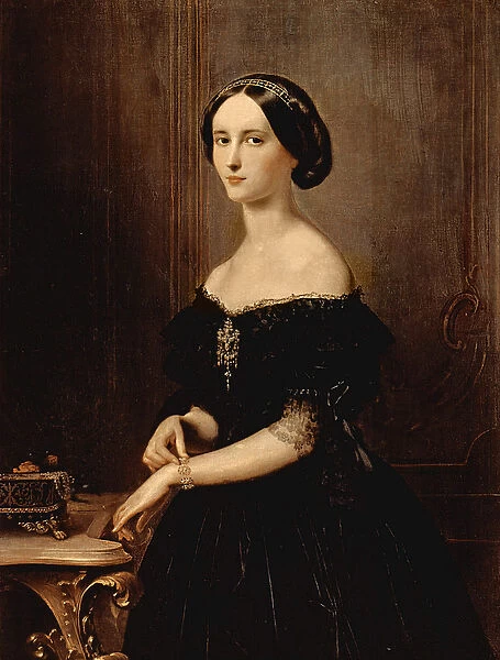 Portrait of a Venetian Woman, c. 1852 (oil on canvas)