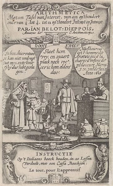 Classroom, Jan van de Velde (II), Thomas Fonteyn, 1628
