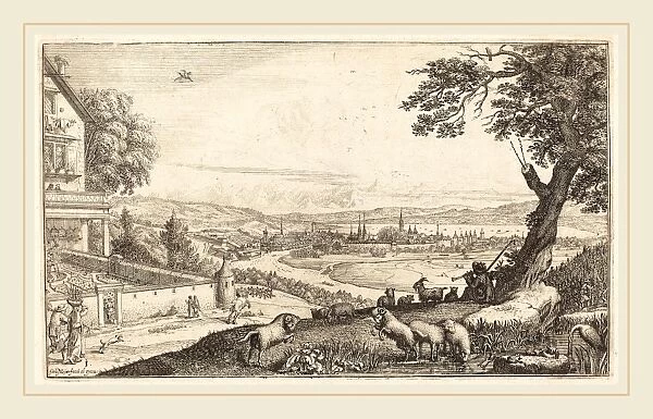 Conrad Meyer (Swiss, 1618-1689), Spring, 1646, etching and engraving on laid paper