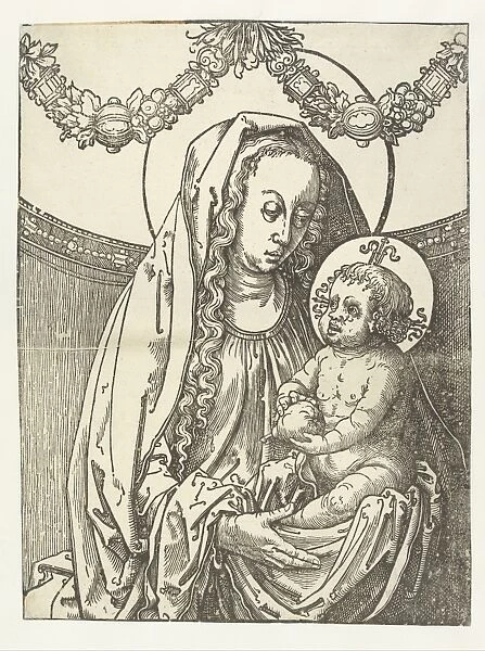 Virgin and Child, circle of Lucas van Leyden, 1513 - 1517