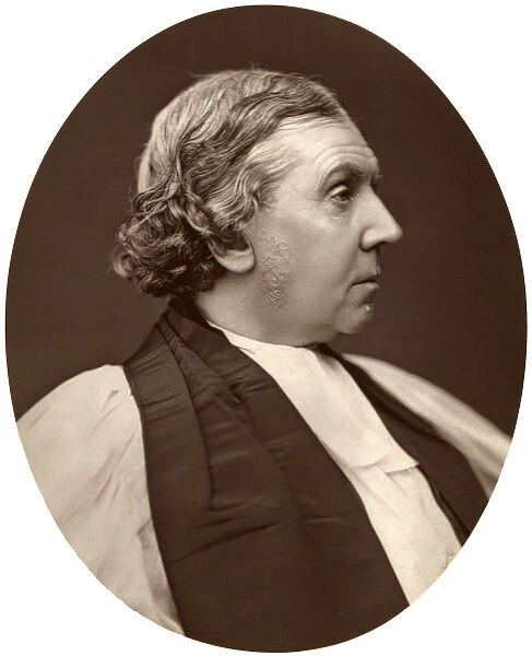 Archibald Campbell Tait, DD, Archbishop of Canterbury, 1876. Artist: Lock & Whitfield
