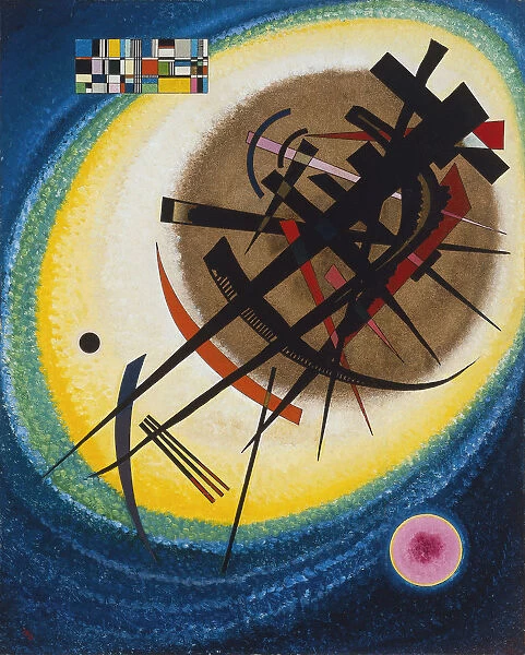 In the Bright Oval, 1925. Artist: Kandinsky, Wassily Vasilyevich (1866-1944)