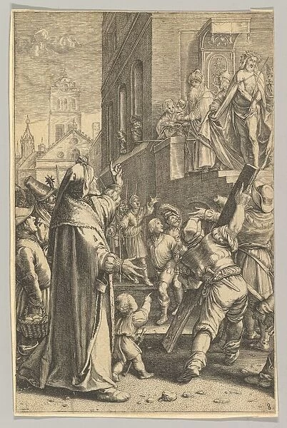 Ecce Homo, from The Passion of Christ, ca. 1623. Creator: Ludovicus Siceram