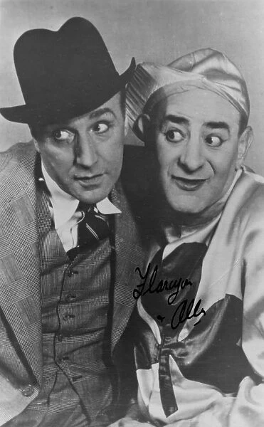 Flanagan and Allen, British singing and comedy double act, c1930s