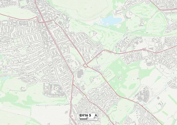 Edinburgh EH16 5 Map