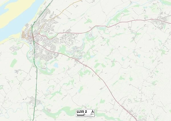 Gwynedd LL55 2 Map