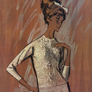 Ballantyne evening cardigan - sixties woman