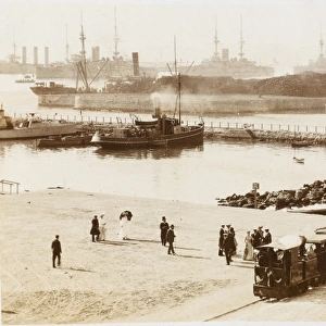 Egyptian Port Scene