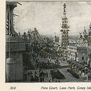 Fore Court, Luna Park, Coney Island, New York, USA