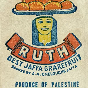 Fruit Label -- best Jaffa grapefruit