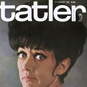 Tatler front cover, Amanda Barrie 1964