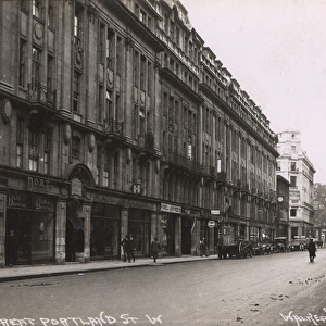 View of Great Portland Street, London