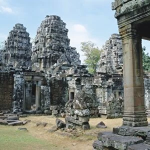 East Mebon Temple, Angkor, Siem Reap, Cambodia, Indochina, Asia