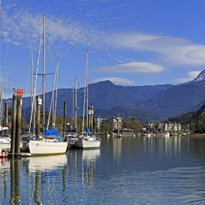 Marina, Squamish, Vancouver, British Columbia, Canada, North America