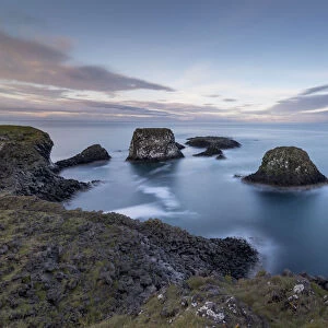 Rock formations, Arnarstapi, Snaefellsnes Peninsula, Iceland, Polar Regions