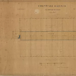 Cornwall Railway - Falmouth Goods Shed Planking Plan