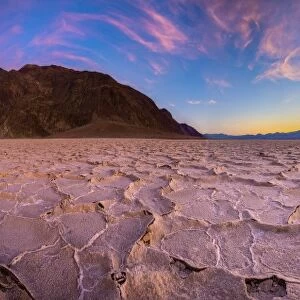 USA, California, Death Valley National Park, Badwater Basin, lowest point in North America