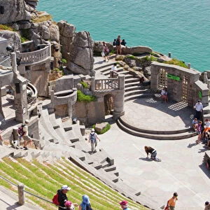 The Minack theatre at Porthcurno in Cornwall, UK