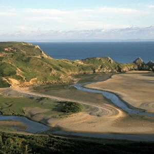 Three-cliffs Bay, Gowergower