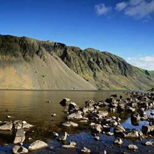 Wastwater and the screes in the Lake District UK