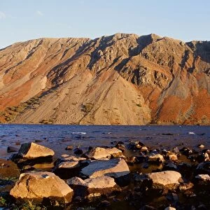 Wastwater and the screes in the Lake district UK