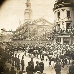 BOER WAR: CELEBRATION. Celebration following the end of the Boer War, Cape Town, South Africa