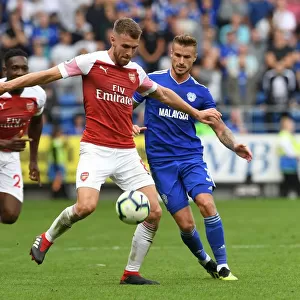 Aaron Ramsey Under Pressure: Cardiff City vs. Arsenal FC, Premier League 2018-19