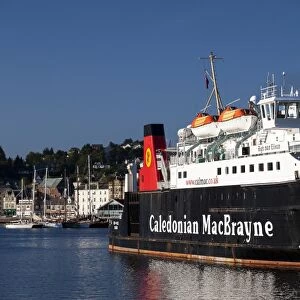 The Lord of the Isles ferry at Oban in Argyll and Bute, Scotland