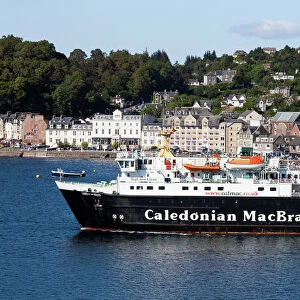 The Lord of the Isles ferry at Oban in Argyll and Bute, Scotland