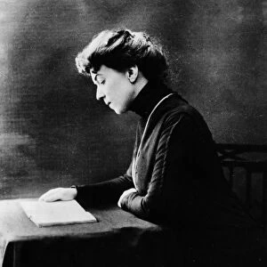 Alexandra kollontai, revolutionary and stateswoman (1872 - 1952) in 1910