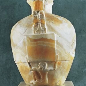 Heb-Sed alabaster vase from Saqqara