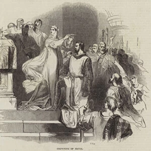 Crowning of Bruce (engraving)