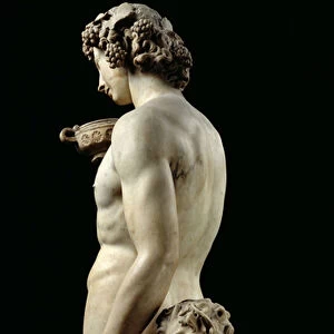The Drunkenness of Bacchus, 1496-97 (marble) (detail of 52672)
