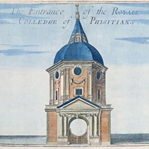 The Entrance to the Royal College of Physicians, from A Book of the Prospects