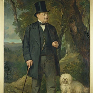 John Newton Mappin (1800-84), 1877 (oil on canvas)